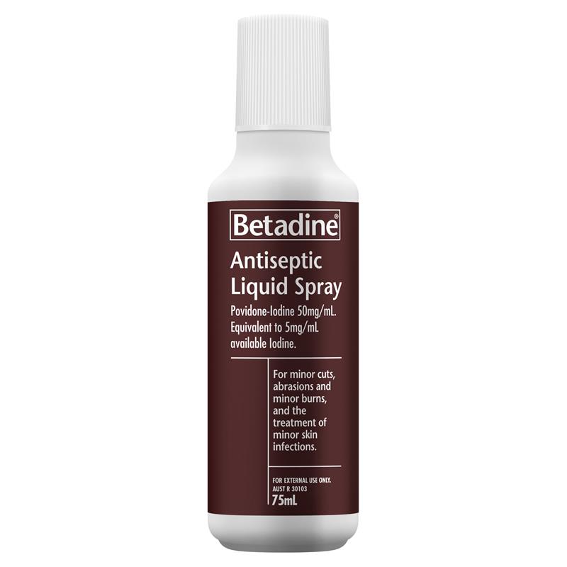 BETADINE Antiseptic Liquid Spray 75ml